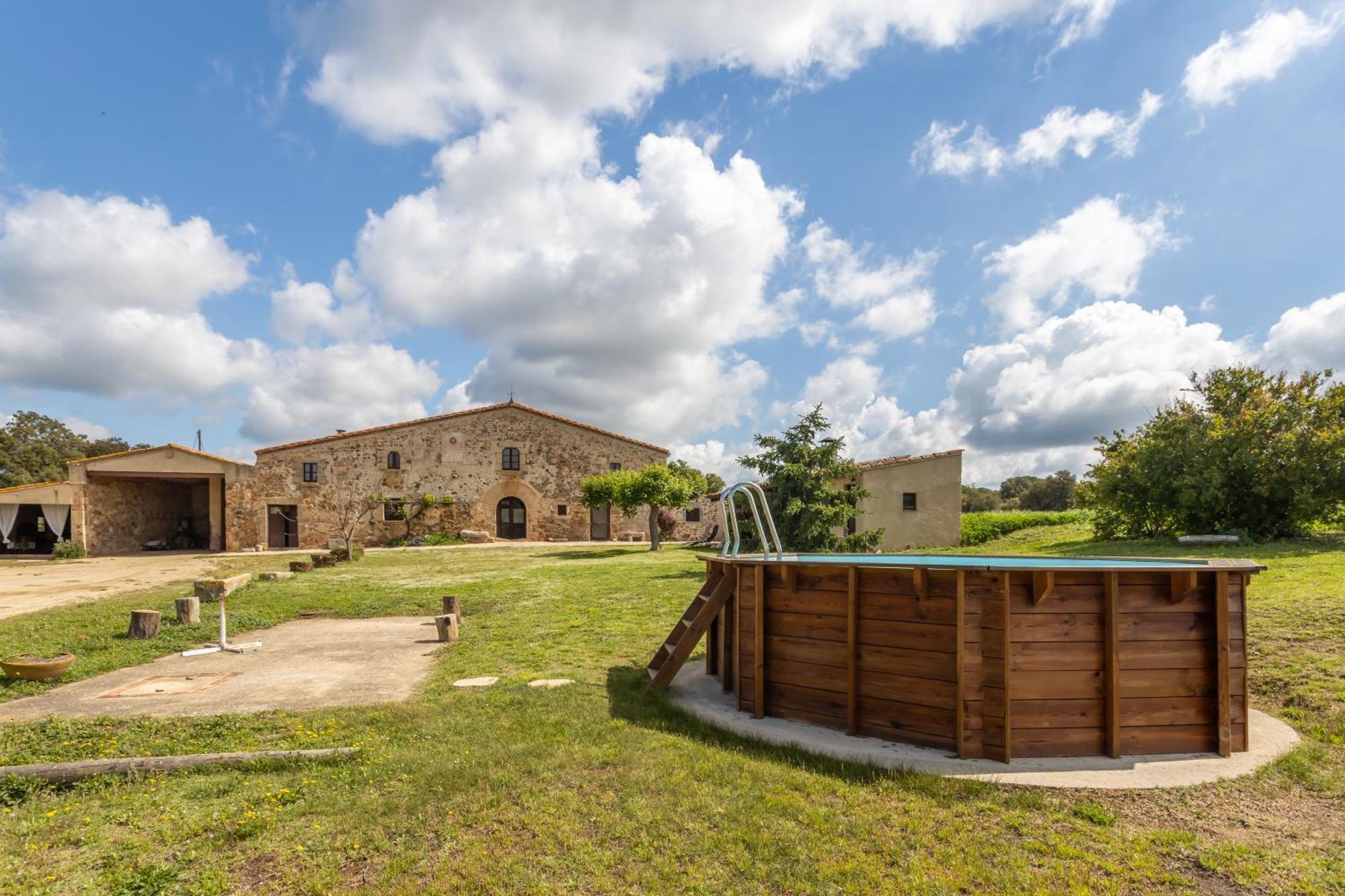 La Pahissa De Can Abras Casa Rural Gerona Buitenkant foto