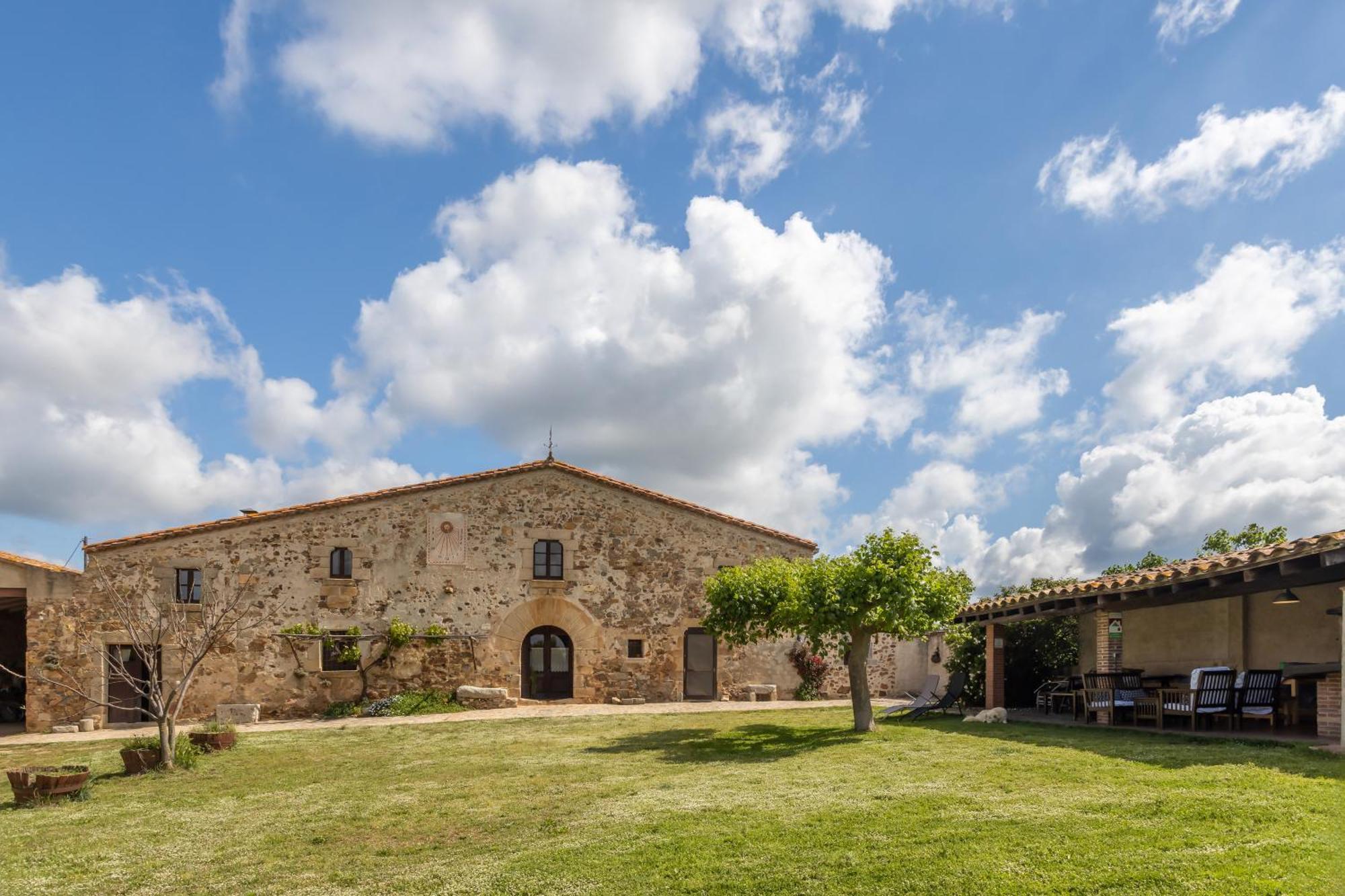 La Pahissa De Can Abras Casa Rural Gerona Buitenkant foto