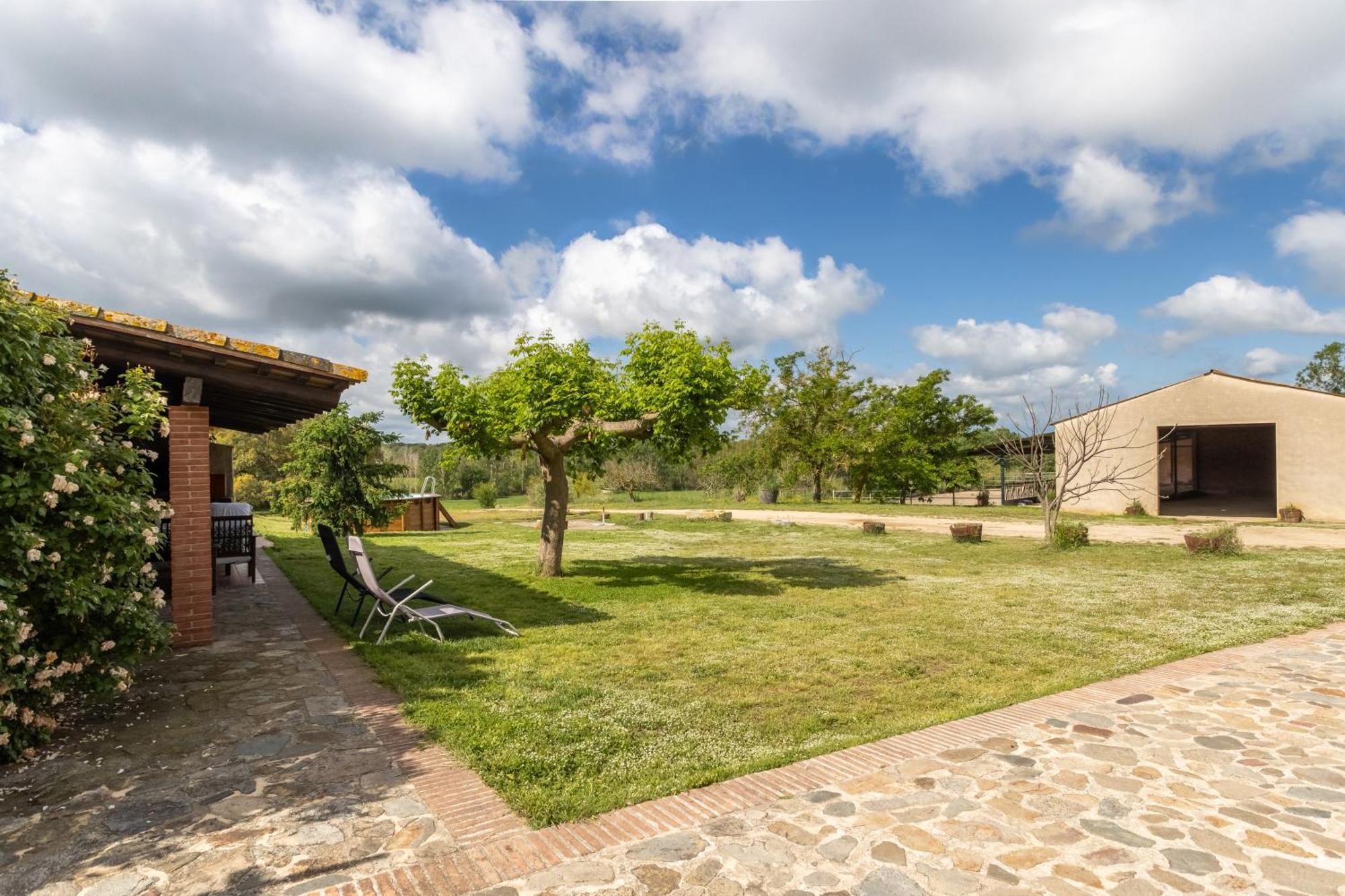 La Pahissa De Can Abras Casa Rural Gerona Buitenkant foto